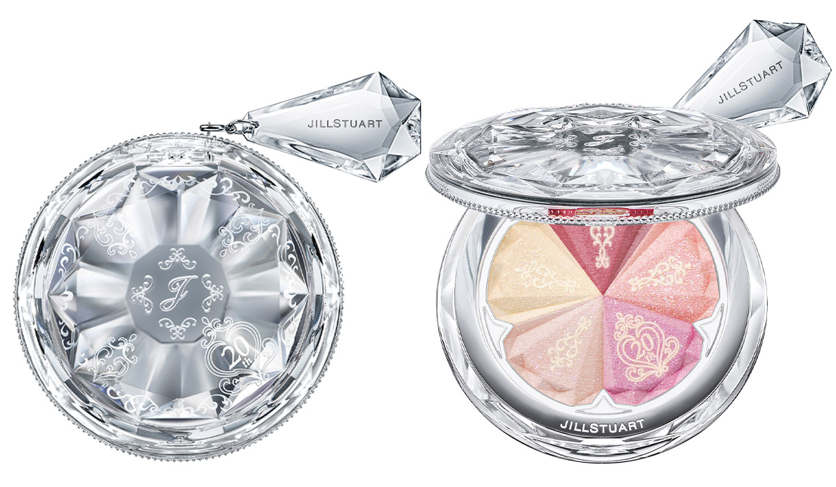 ジルスチュアート　20th アニバーサリー　ブルーム ミックスブラッシュ コンパクト