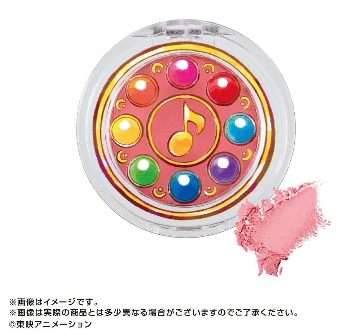 【ガチャガチャ コスメ】見習いタップ（コーラルピンク）