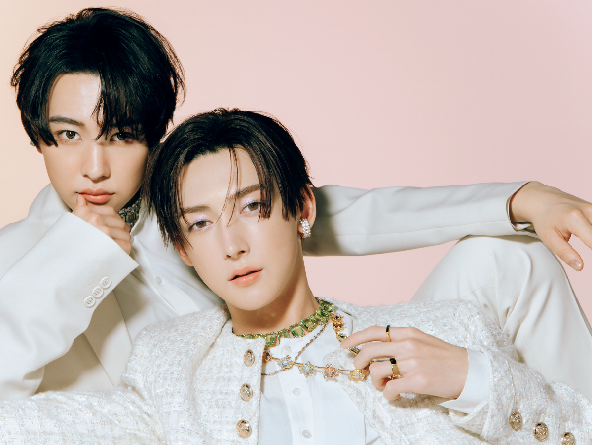 ROIROM・本多大夢さん、浜川路己さんがトレンドメイクをまとったら？ 吸い込まれそうな目元に注目