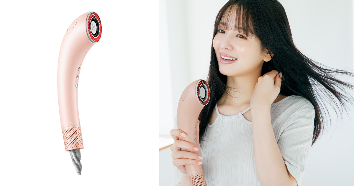 話題の“次世代型ドライヤー”に新色登場！ BrighteのSHOWER DRYER
