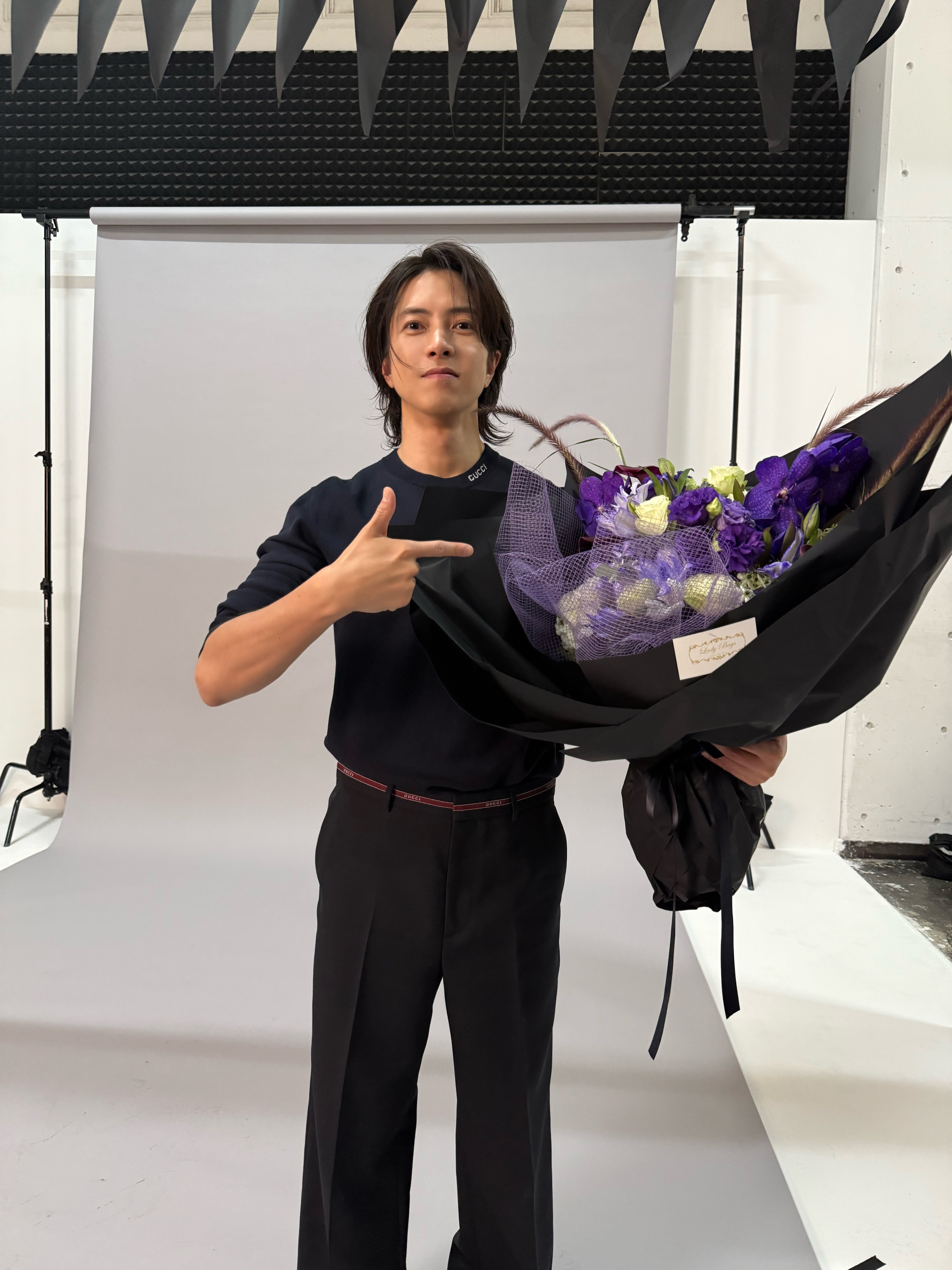 MAQUIA 12月号 特別版の表紙 山下智久 撮影 オフショット