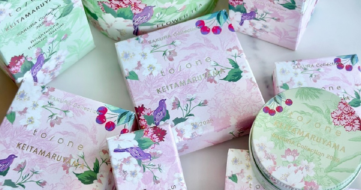 to/one×KEITA MARUYAMAコラボの桜コレクションをスウォッチ