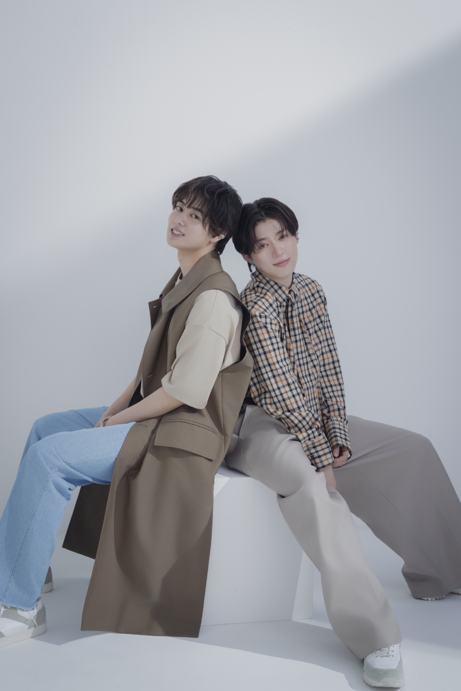 前田大輔　西山智樹 timelesz project タイプロ TAG SEARCH　背中合わせ