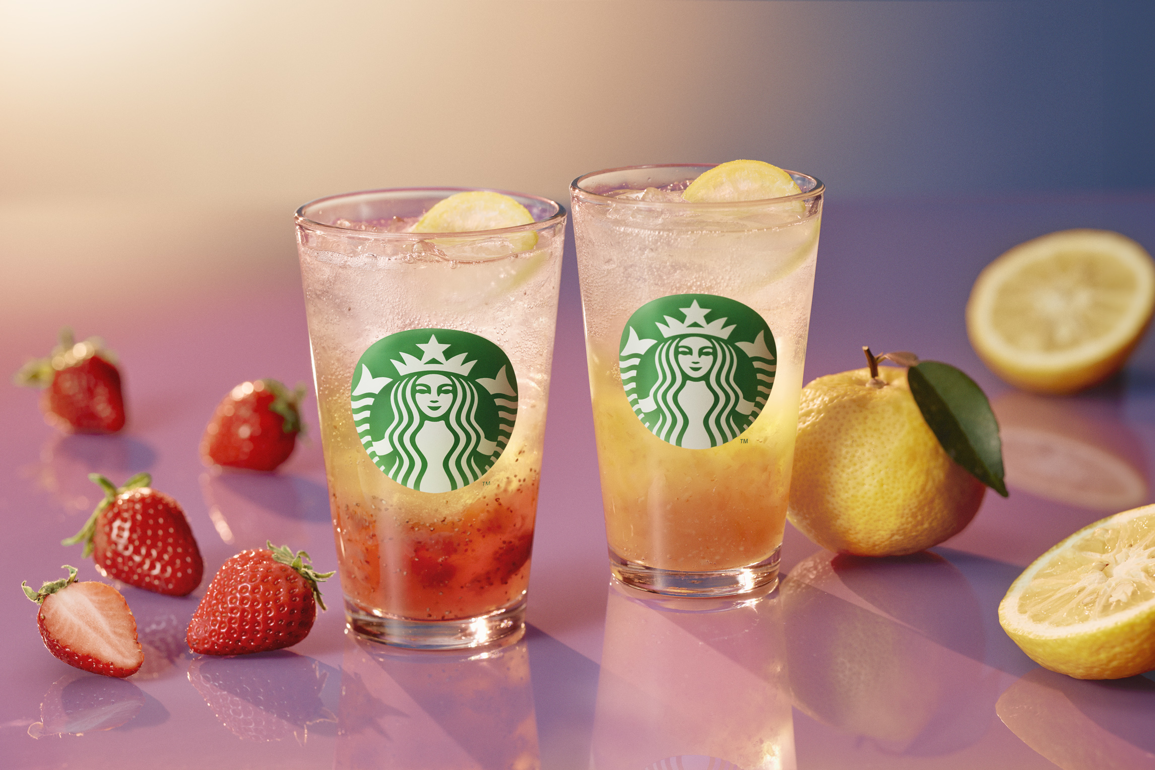 スターバックス　チラックス ソーダ　ドリンク