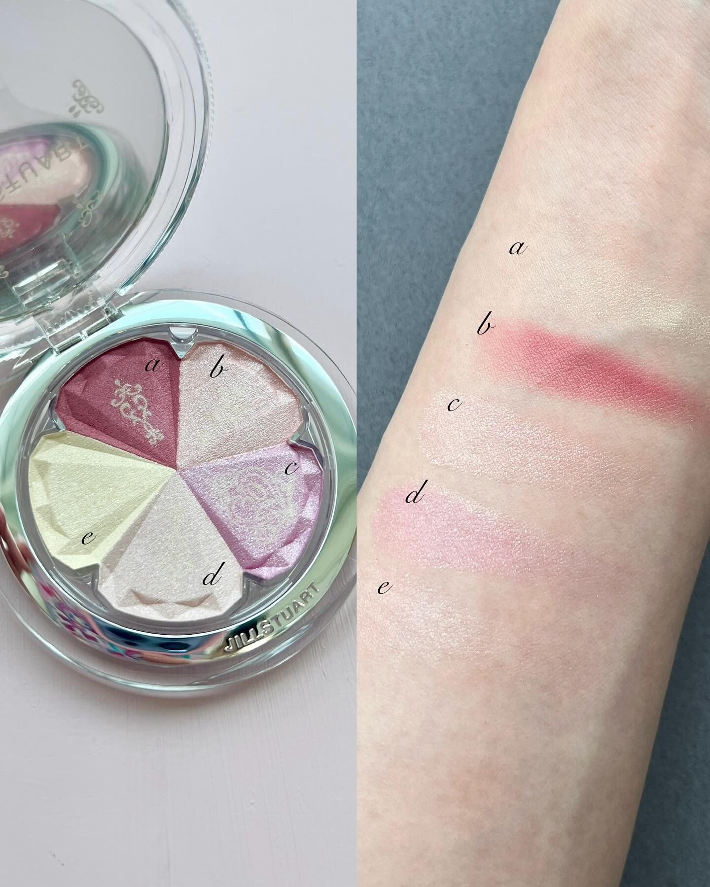 ジルスチュアート　20th アニバーサリー　ブルーム ミックスブラッシュ コンパクト