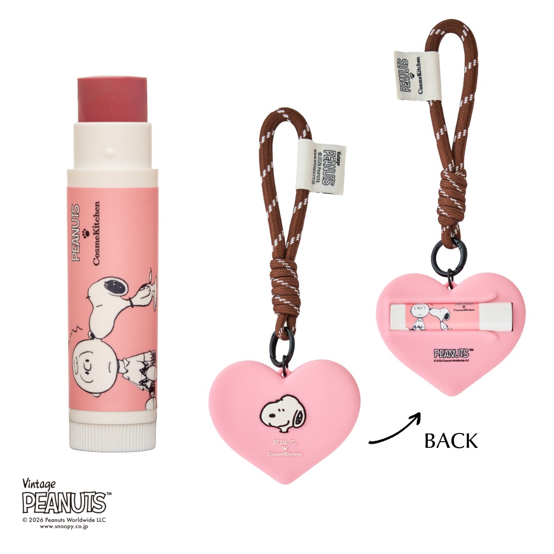 ＜PEANUTS＞アロマティック リップクリーム チャームセット