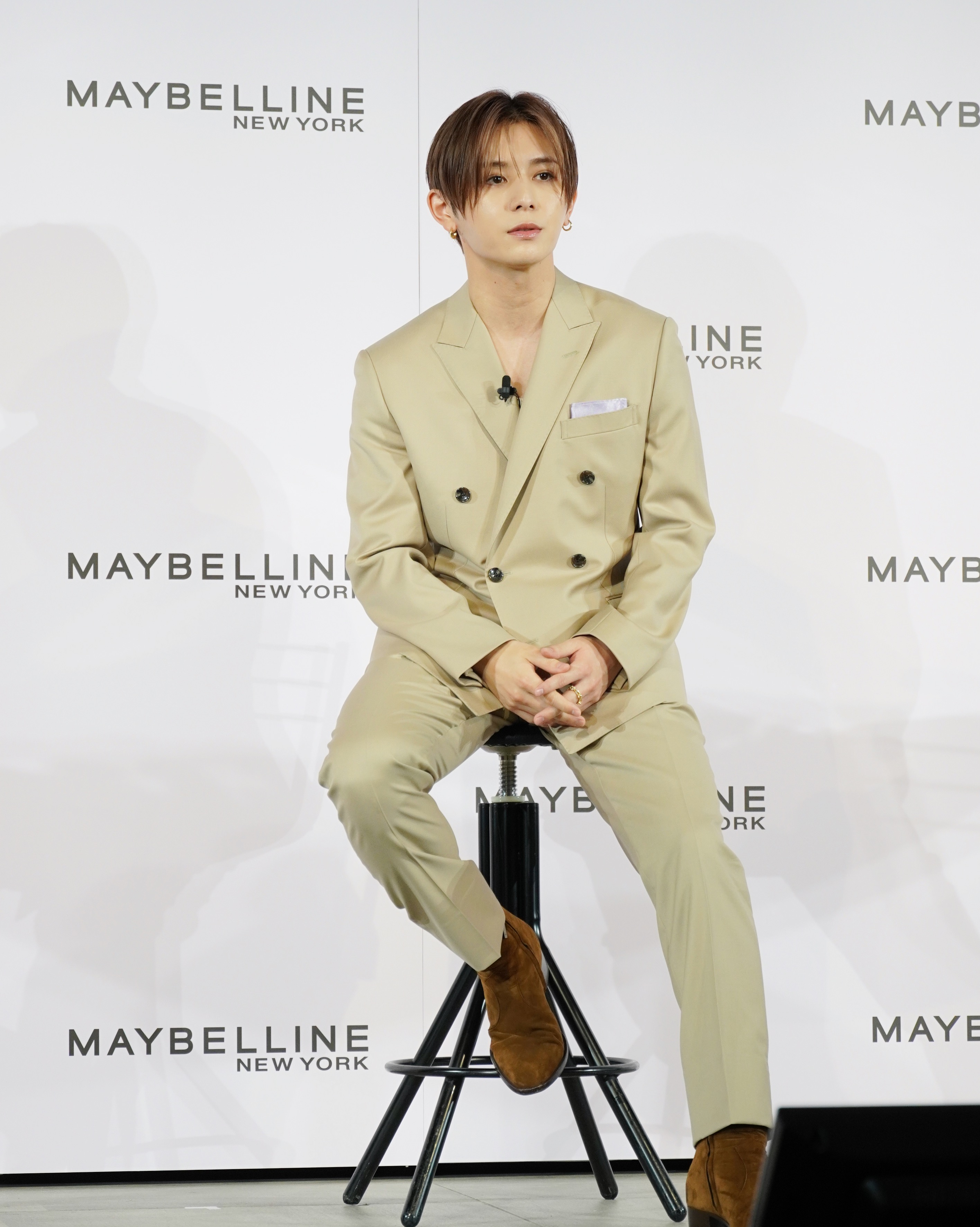 Hey! Say! JUMP 山田涼介さん MAYBELLINE NEW YORK（メイベリン ニューヨーク）「SP ステイ クリームパクト ファンデーション」