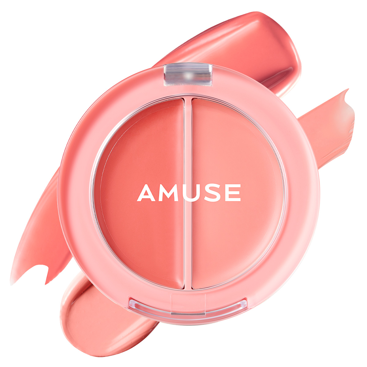 AMUSE リップ&チークヘルシーバーム 01 モモバーム ￥1890