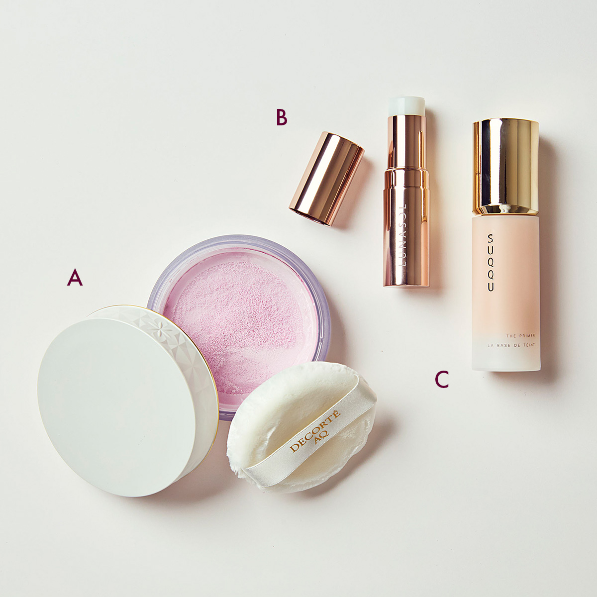 マキア　佐藤ありさ　モデル　メイク　ベースメイク　おすすめ　コスメデコルテ　ルナソル　SUQQU