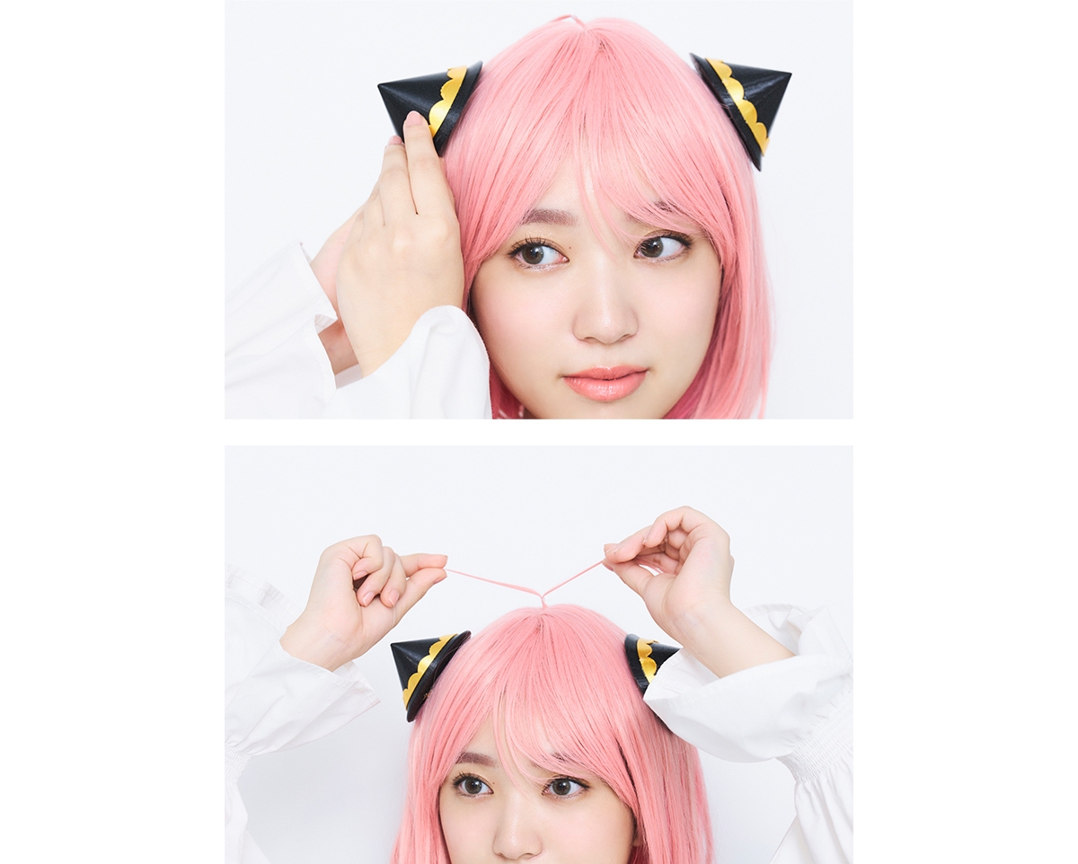 【SPY×FAMILYアーニャコスプレメイク】2022年ハロウィンの主役に！ 矢吹奈子さんと【アーニャみメイク】大研究　GALLERY_1_1