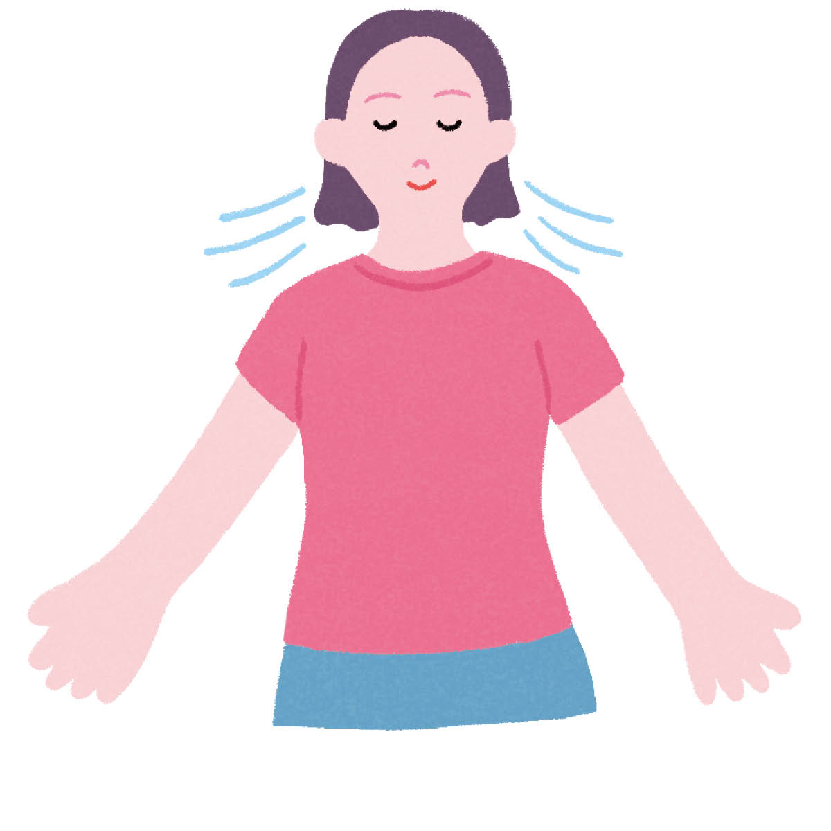 甘い炭酸飲料が飲みたいときは深呼吸を取り入れて疲労回復