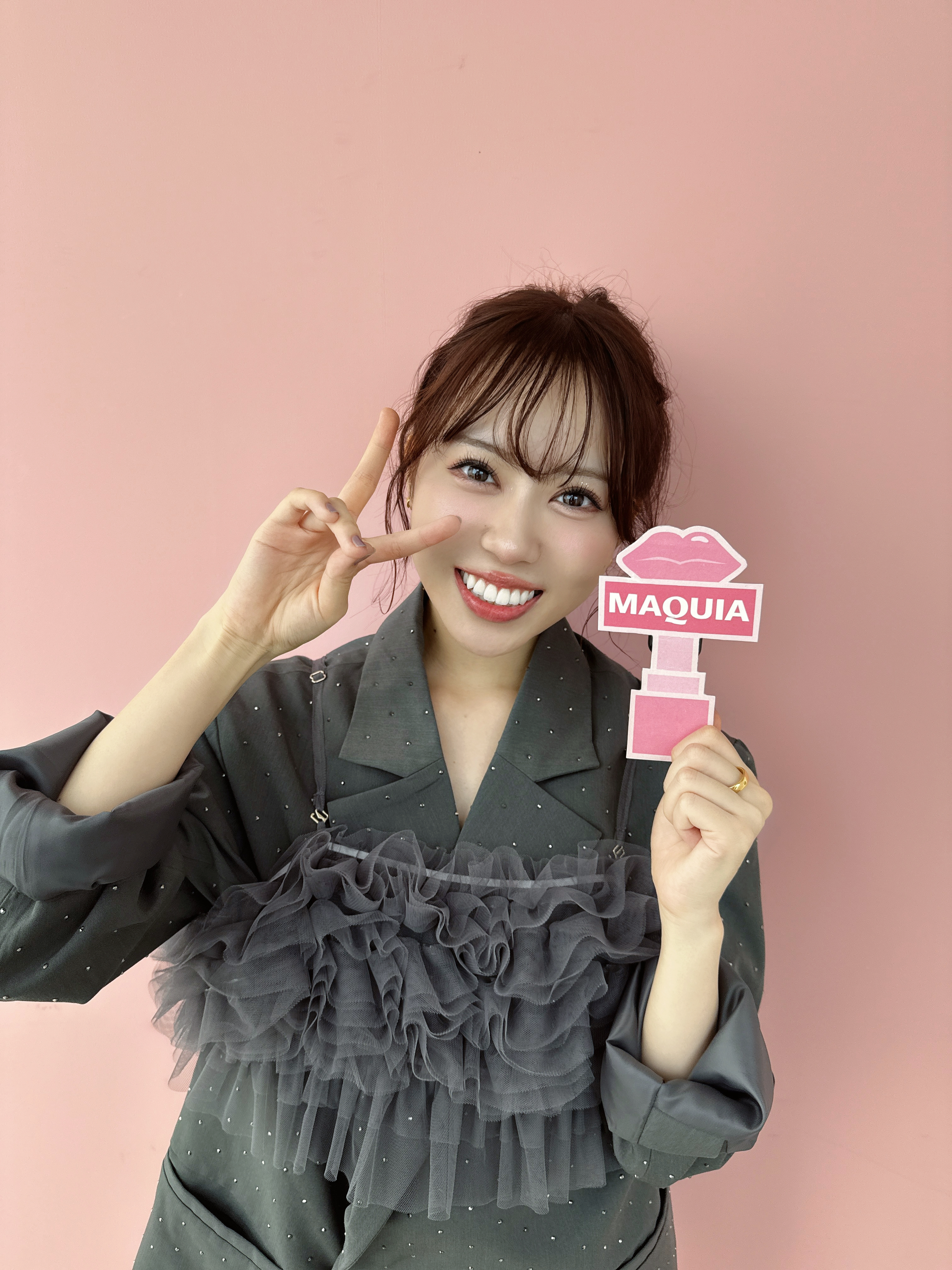 声優伊達さゆり　マキアマイク　ピース