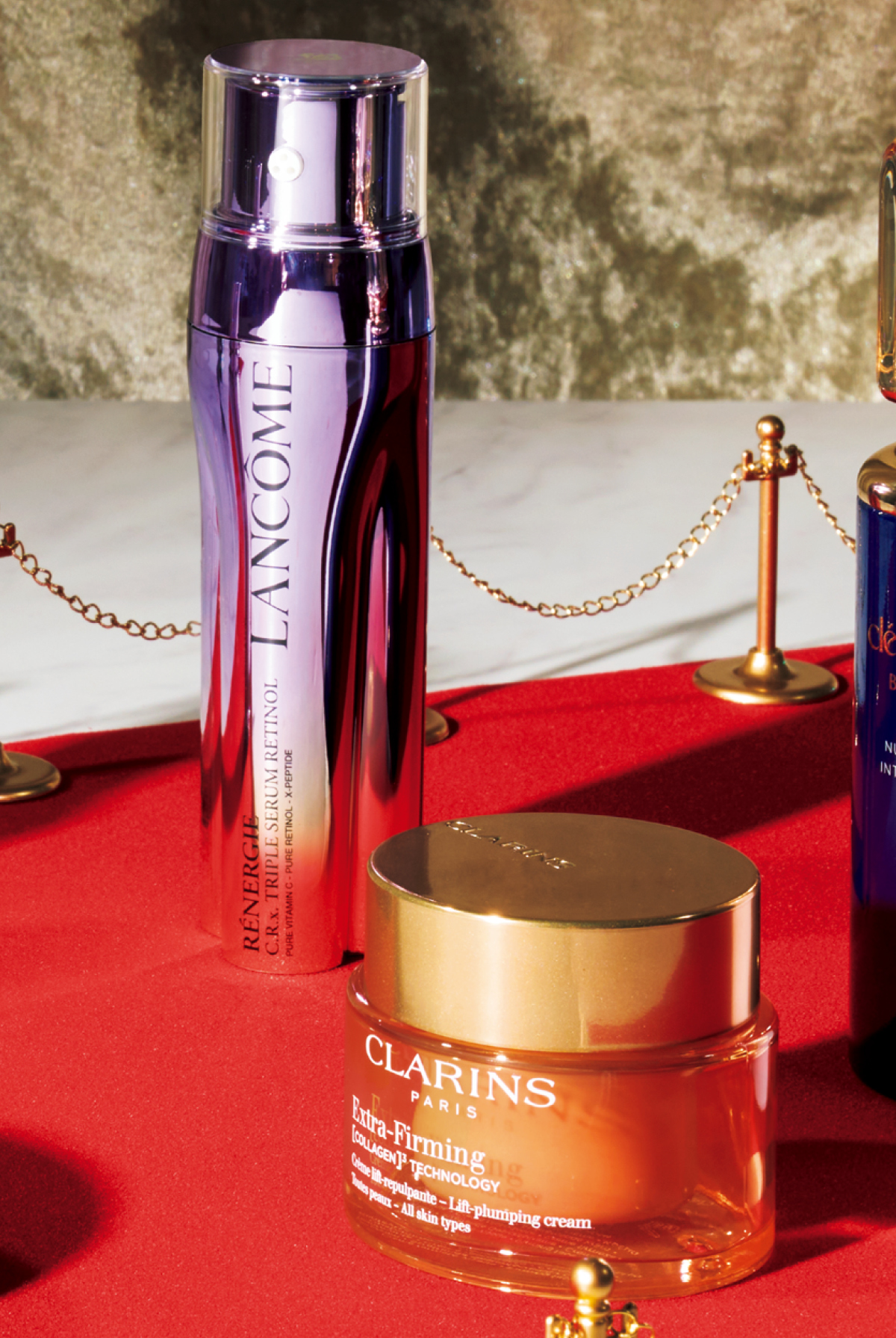 スキンケア 新作 安倍佐和子 小田ユイコ LANCÔME レネルジー CRX トリプルセラム RT CLARINS ファーミング EX クリーム オールスキン