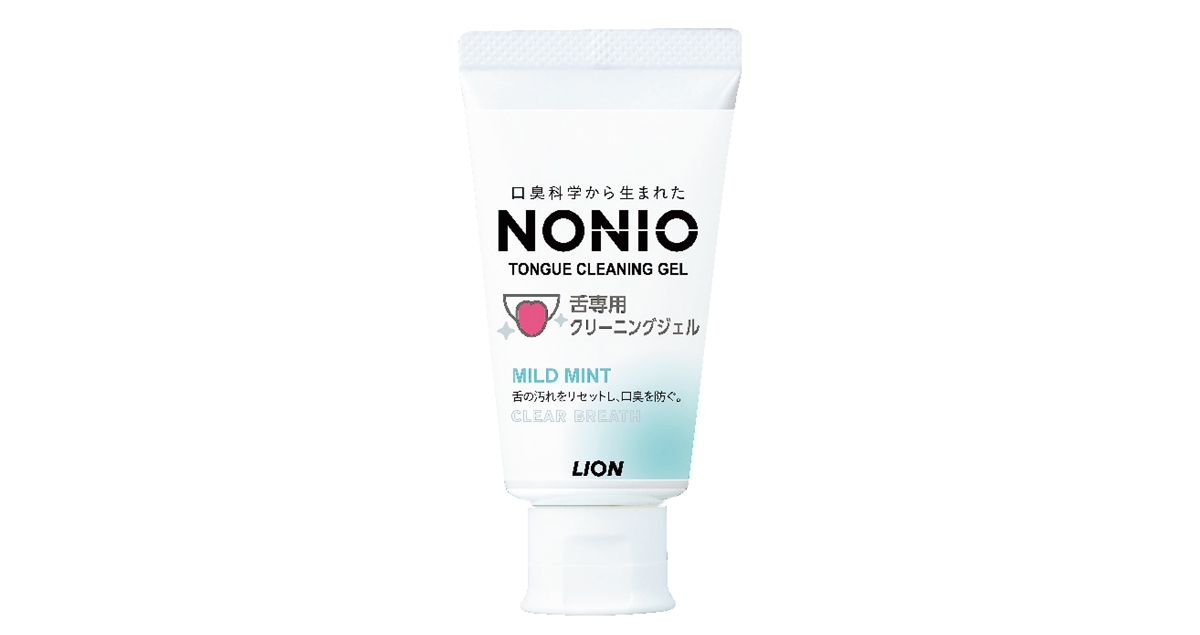 NONIO 舌専用クリーニングジェル 45g ￥310（編集部調べ）／ライオン