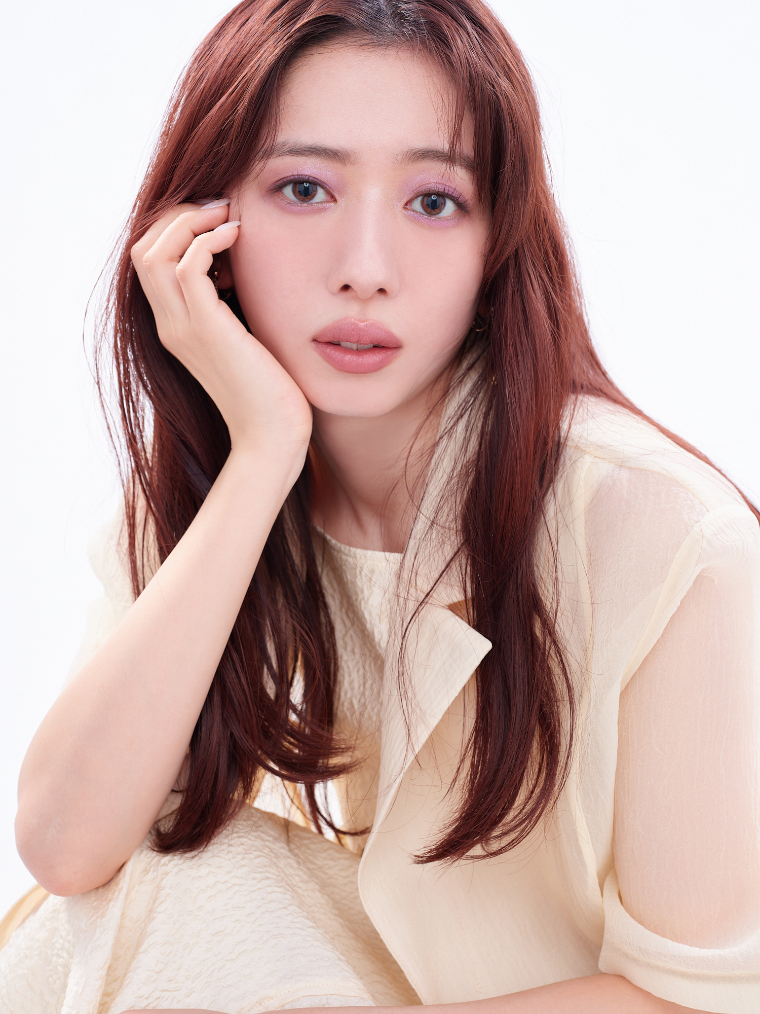 私立恵比寿中学　真山りか　パープルメイク