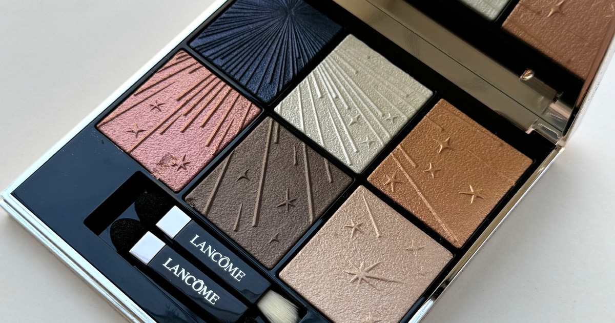 ちゃいろさん　LANCOME アイシャドウ ランコムのホリデーコレクションをエディターがスウォッチ