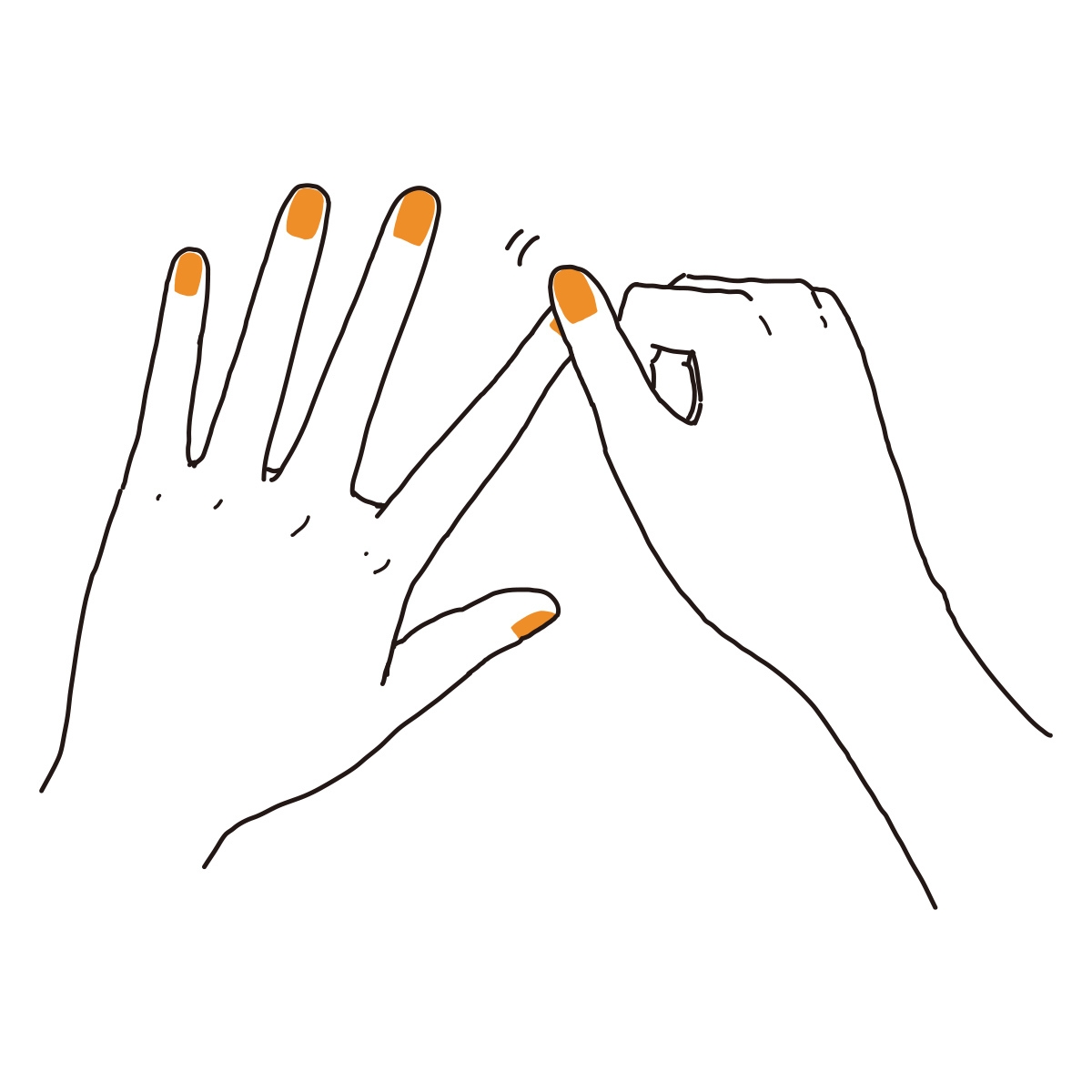 ハンドマッサージSTEP3