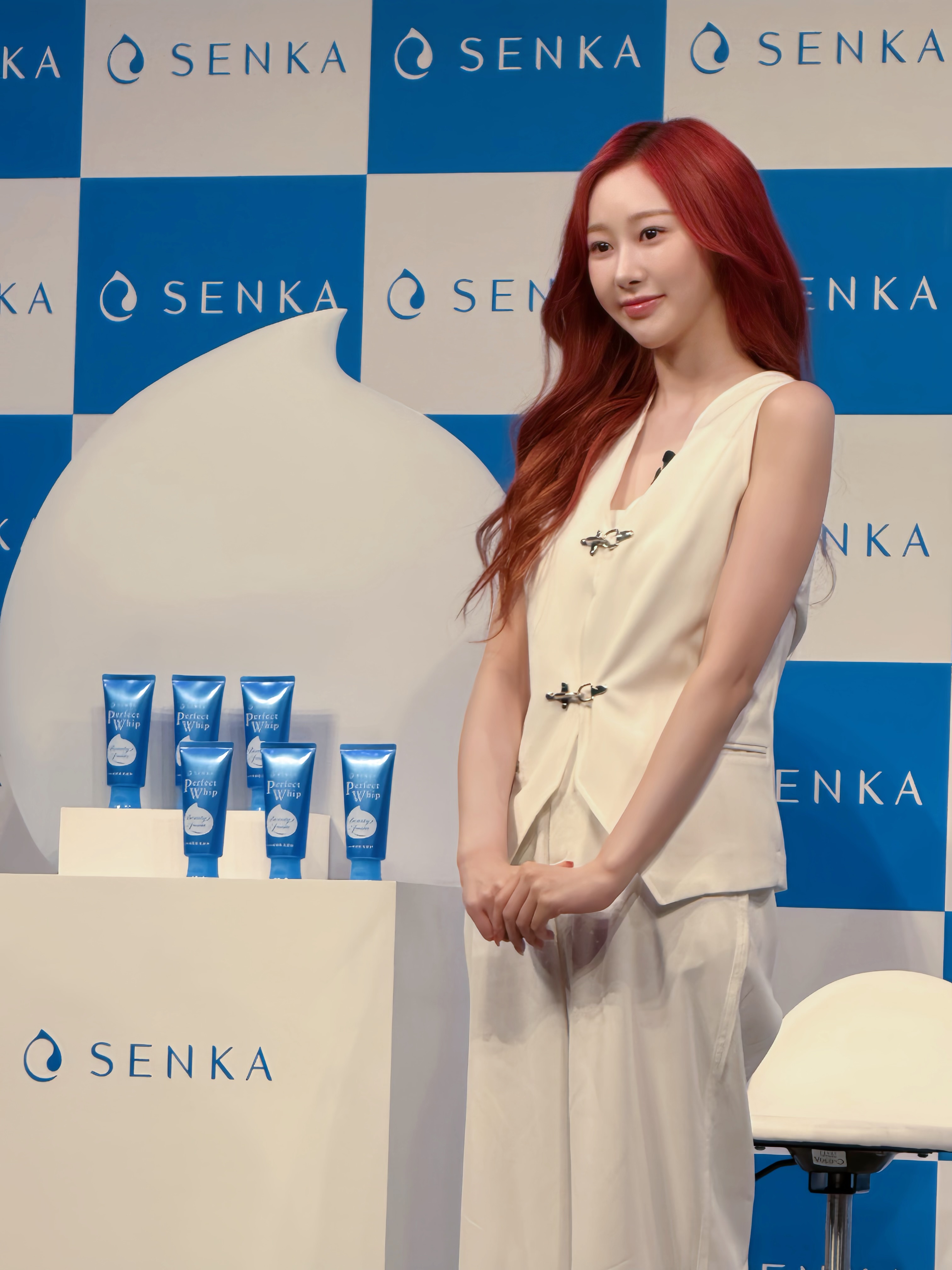 「SENKA グローバルアンバサダー GISELLE of aespa　日本初解禁　新CM発表会」GALLERY_1_1