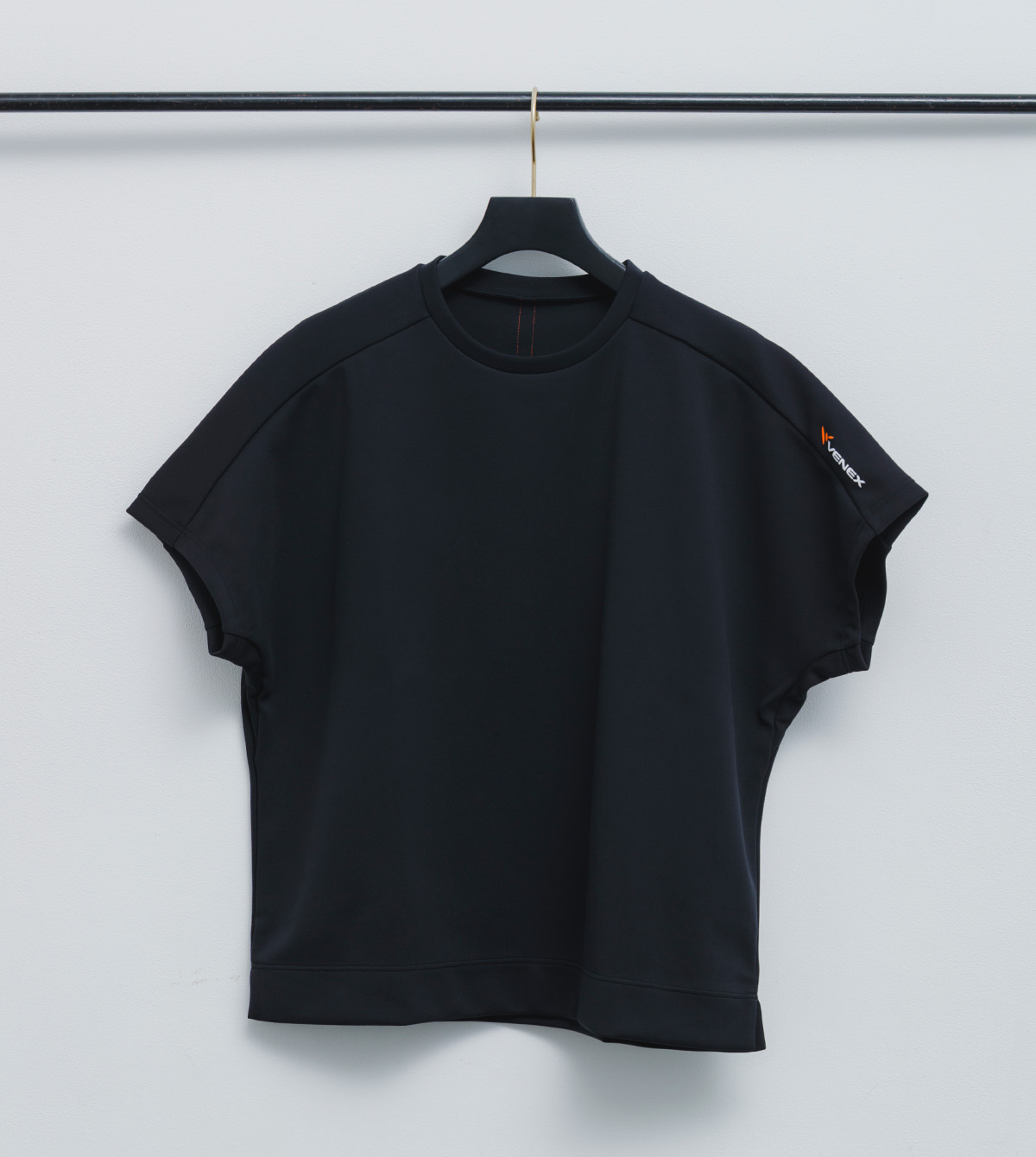 マキア　山本舞香　美活　ベネクス　リカバリーウェア　リカバリームーヴ[一般医療機器] ショートスリーブ Tシャツ ブラック