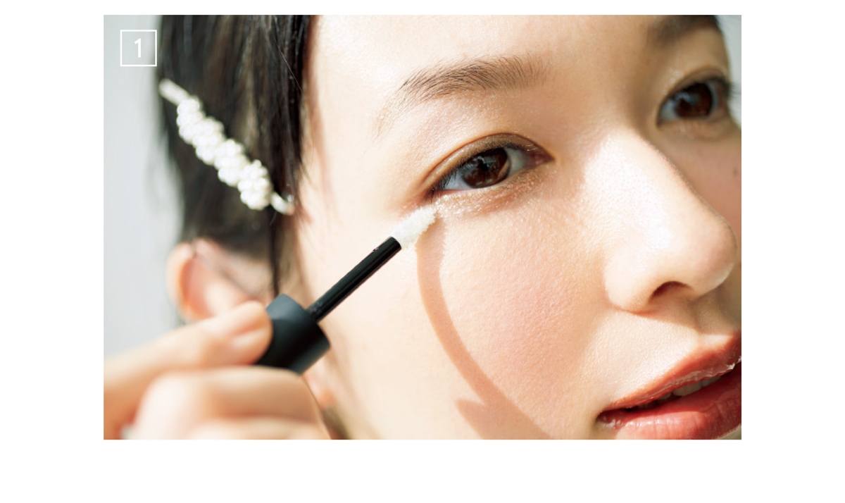 上下まぶたにきらめきをプラス