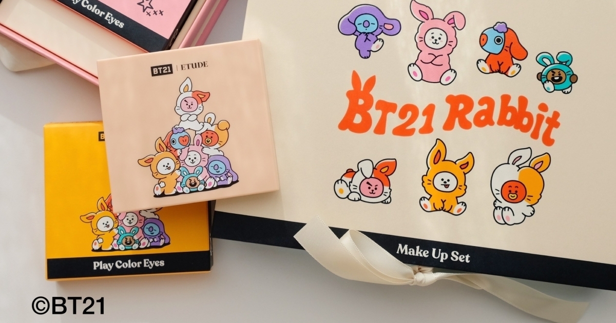 新春コスメ2023】エチュード×BT21のニューイヤーコレクションが登場