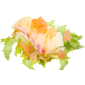 スシロー_たいのサラダ寿司（59kcal）