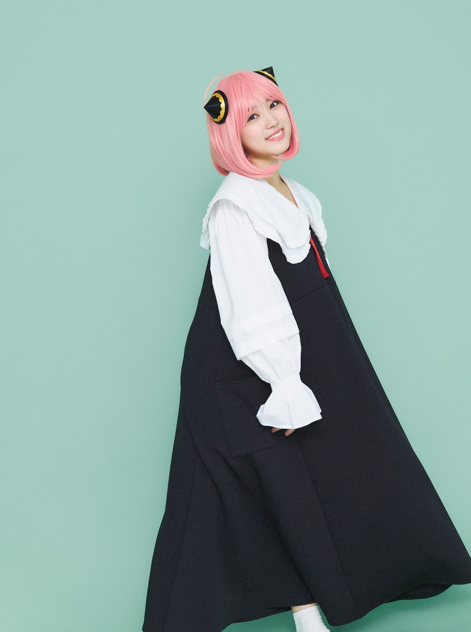 【SPY×FAMILYアーニャコスプレメイク】2022年ハロウィンの主役に！ 矢吹奈子さんと【アーニャみメイク】大研究　GALLERY_1_1