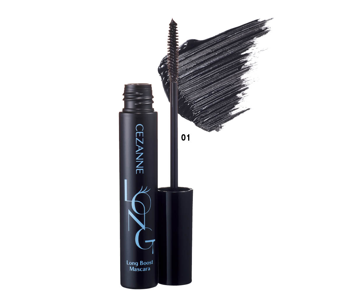 セザンヌ 春新色2026 ロングブーストマスカラ