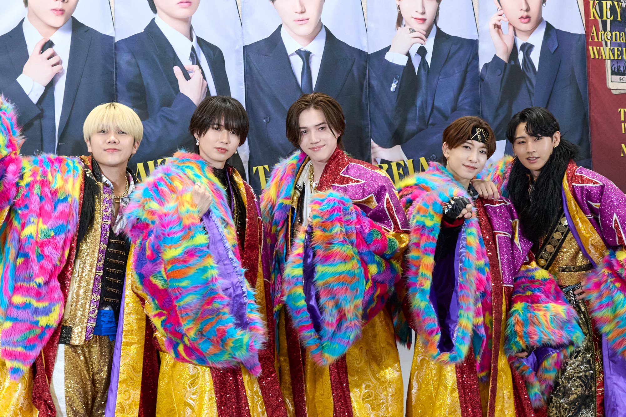 KEY TO LIT　キテレツ　佐々木大光、井上瑞稀、岩崎大昇、中村嶺亜、猪狩蒼弥　記者会見