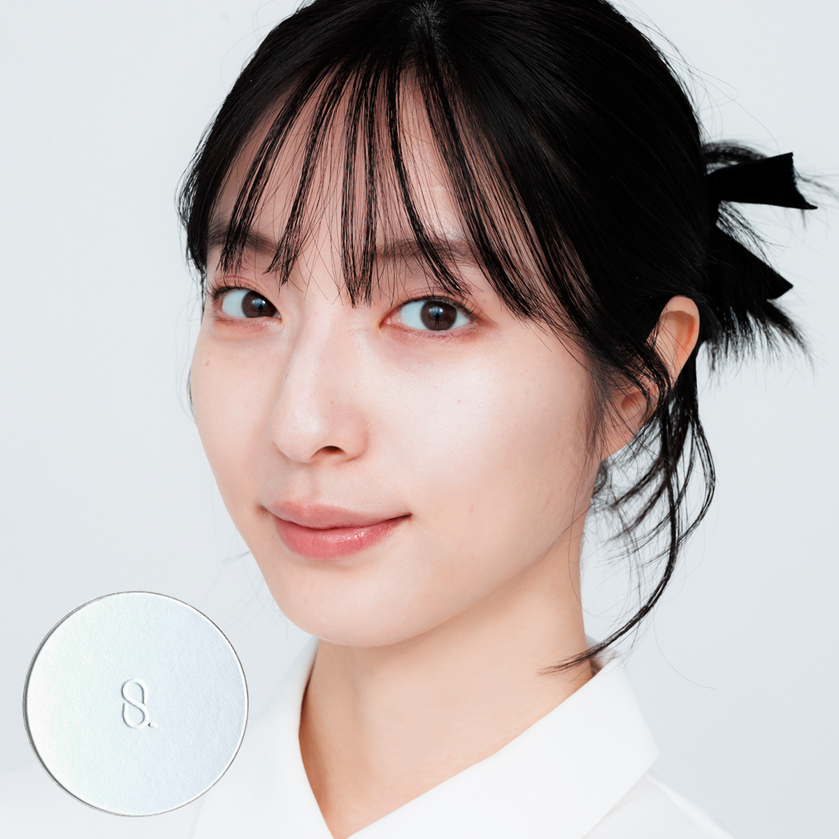 仕上がり　SUQQU グロウ セッティング パウダー