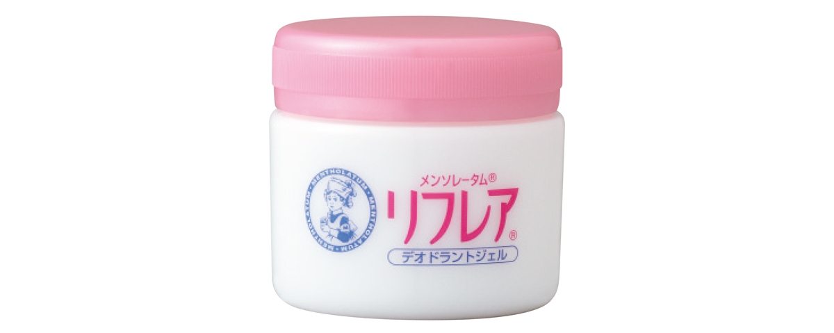 メンソレータム リフレア デオドラントジェル（医薬部外品） 48g ￥1298／ロート製薬