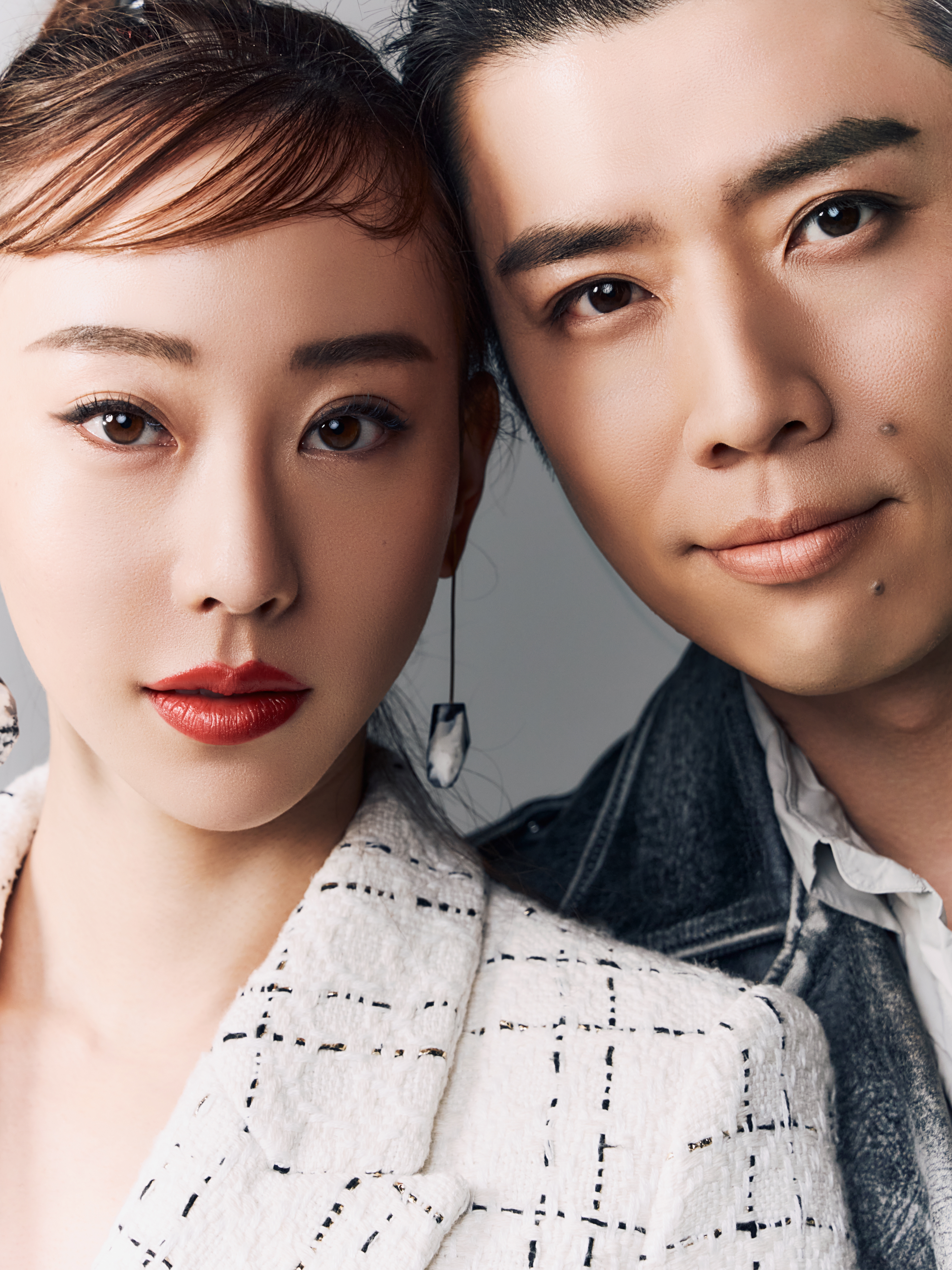 バチェラー4代目・黄 皓さんと秋倉諒子さんが魅せる　 【ジェンダーニュートラルコスメ】でHAPPYオーラ満開のメイク GALLERY_1_1