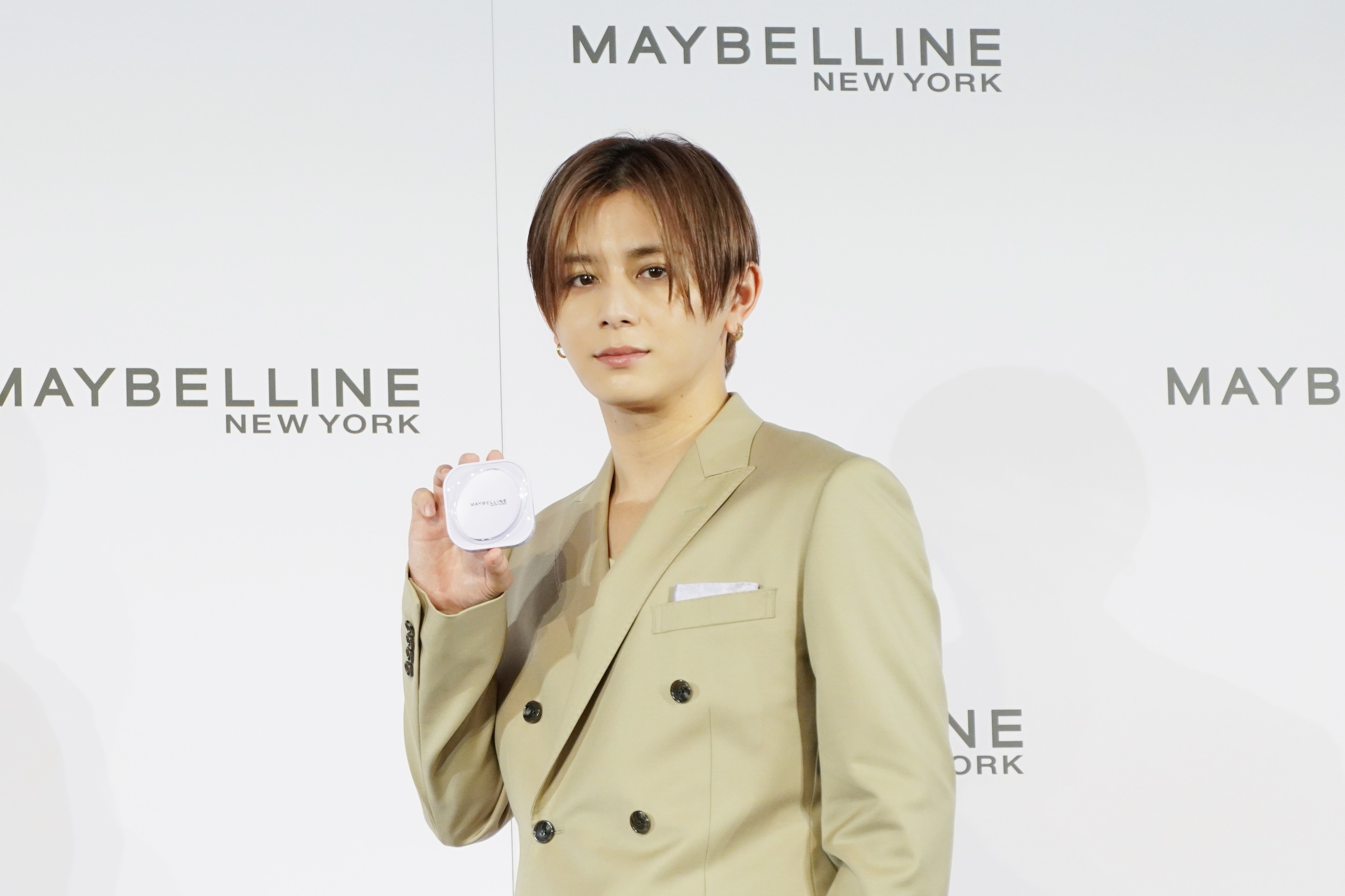 Hey! Say! JUMP 山田涼介さん MAYBELLINE NEW YORK（メイベリン ニューヨーク）「SP ステイ クリームパクト ファンデーション」