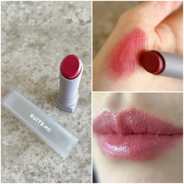 SUITS me リップティント 02 ローズピンク