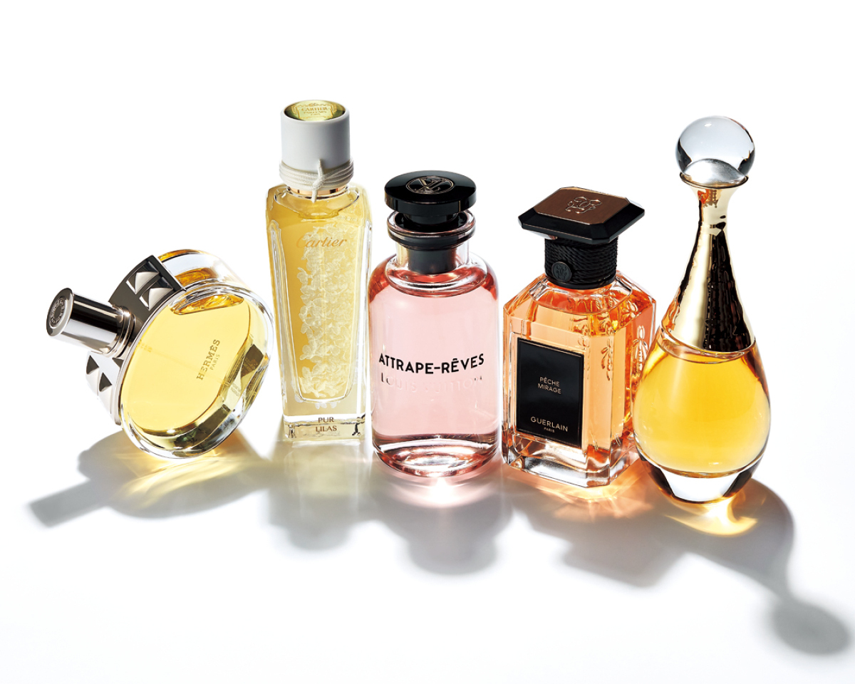世界のトップ調香師が手がけた名香にフォーカス。ディオール、カルティエ、エルメスほか