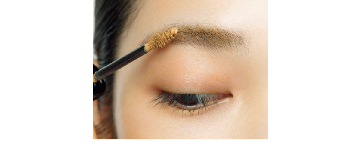 毛を立ててエアリーに