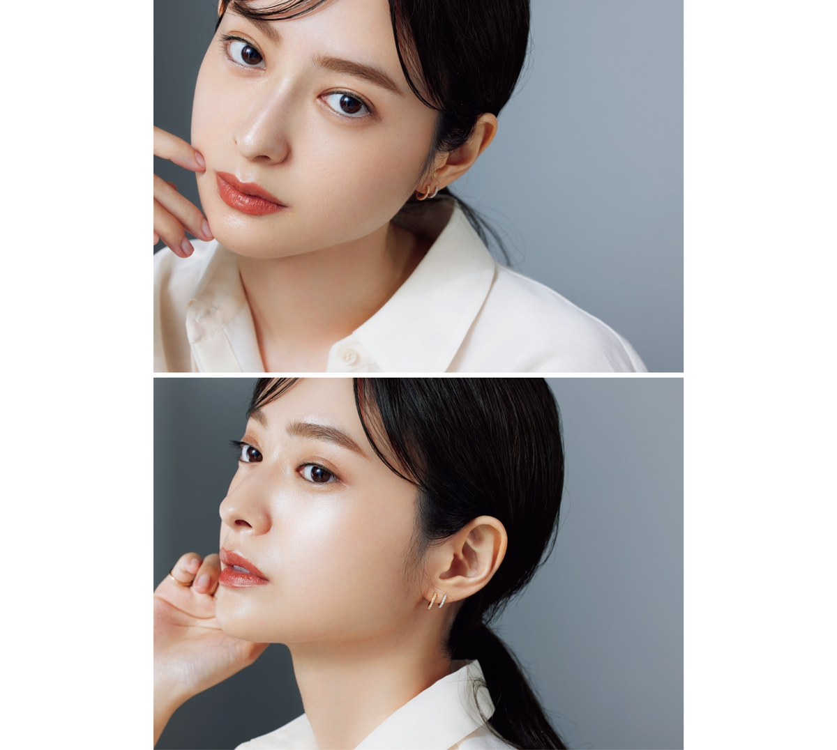 モデルメイク仕上がり