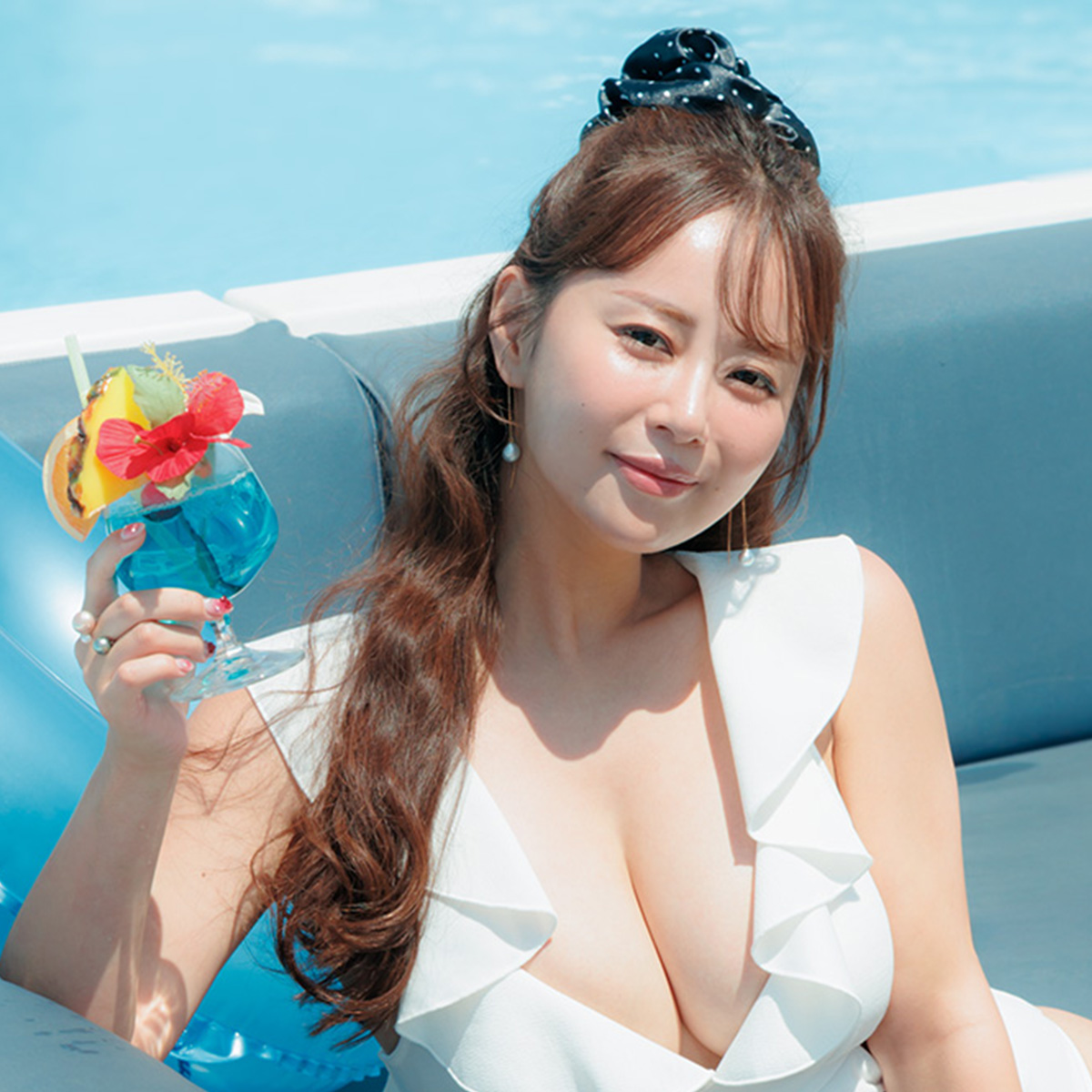 マキア　ヘアアレンジ　プール　声優　井口裕香