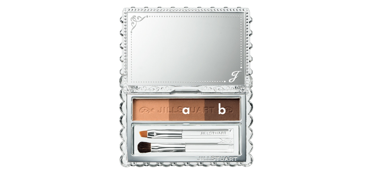 ニュアンスブロウパレット 01 ￥3520／ジルスチュアート　ビューティ