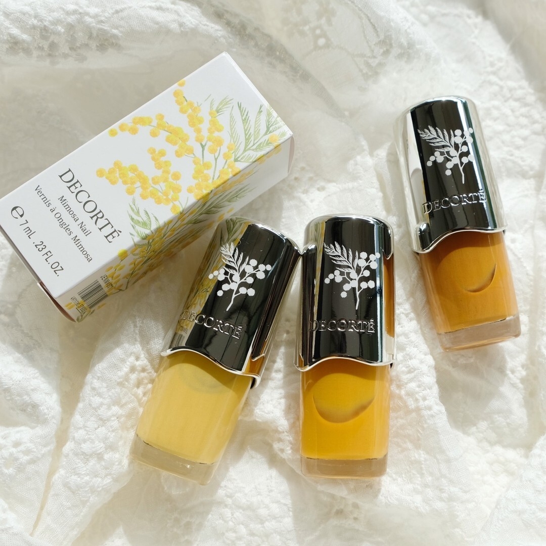 コスメデコルテ _春新色2023_ミモザ ネイル