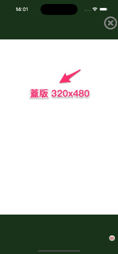 蓋板廣告展示效果