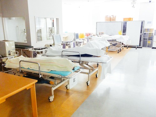病院の大部屋