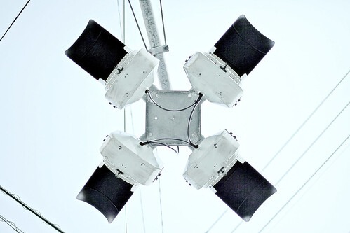 信号機のある交差点