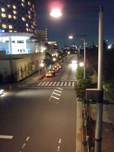 信号機のない道路