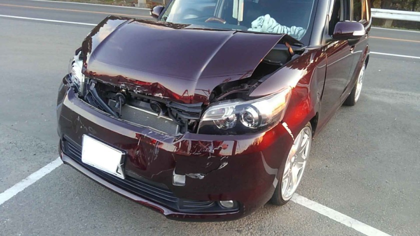 後遺障害認定に至る事故を起こした車