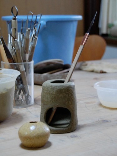 陶芸家の作った作品