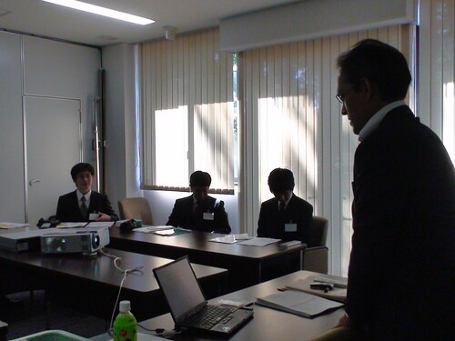 取消処分者講習中