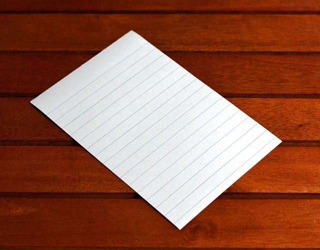 謝罪文を書くために使う便箋