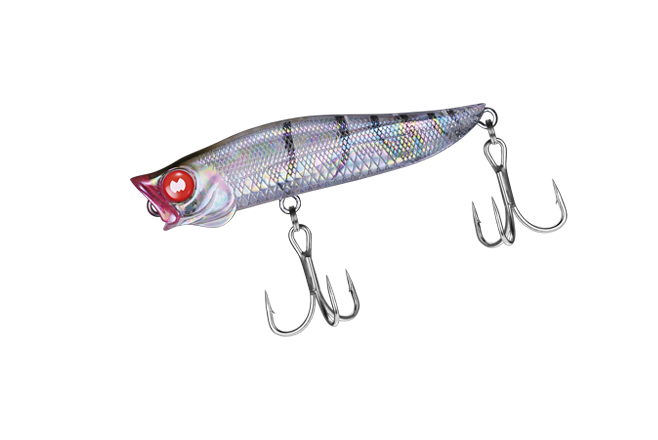 Leurre Jackson R.A Popper ABO – Flottant 70mm 7g, Topwater Pêche En Mer, Neuf