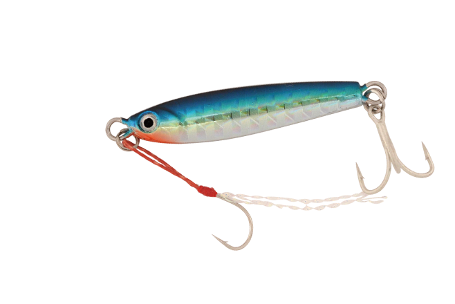Leurre Jackson Metal Jig Gallop Anchovy Micro 10g, Couleur PKI, Pour Bar De Mer
